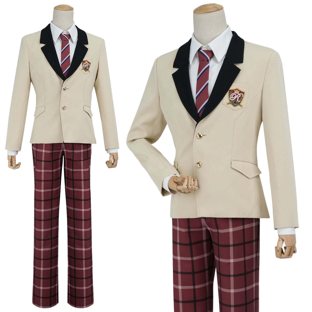 Pre-sale HOLOUN Ensemble Stars Game Anime Tatsumi Kazehaya Jun Sazanami Hiyori Tomoe Cosplay Costume Reimei Academy Embroidery Uniform