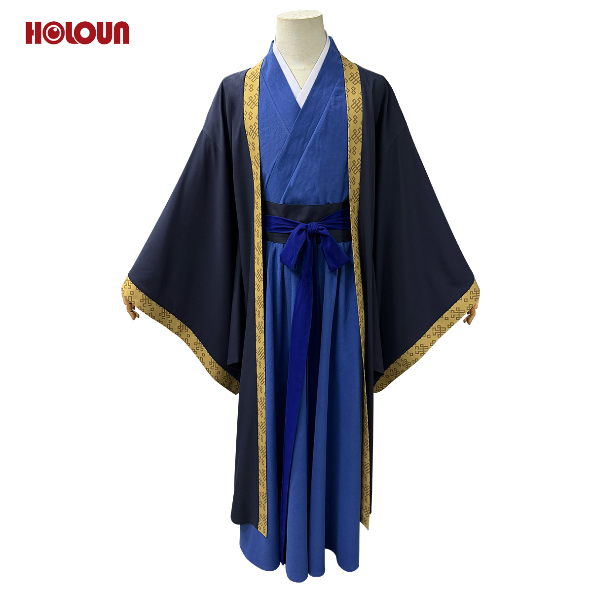 Pre-sale HOLOUN The Apothecary Anime Jinshi Cosplay Costume Blue Hanfu Outfit Halloween Christmas Gift Convention Party