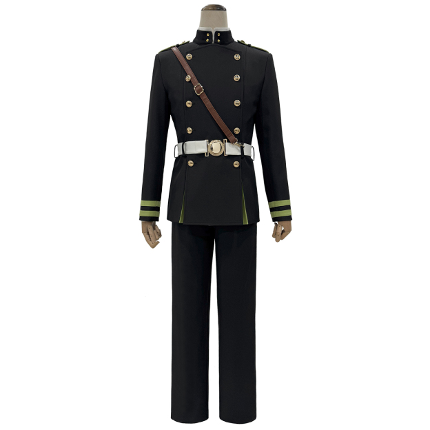 HOLOUN Seraph Of The End Anime Yuichiro Hyakuya Cosplay Costume Jacket Pants Shirt Belt Halloween Christmas Animation Convention