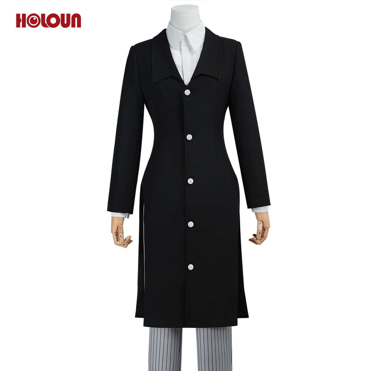 HOLOUN Anime Enmu Dream Cosplay Costume Convention Halloween Christmas Coat Shirt Pants