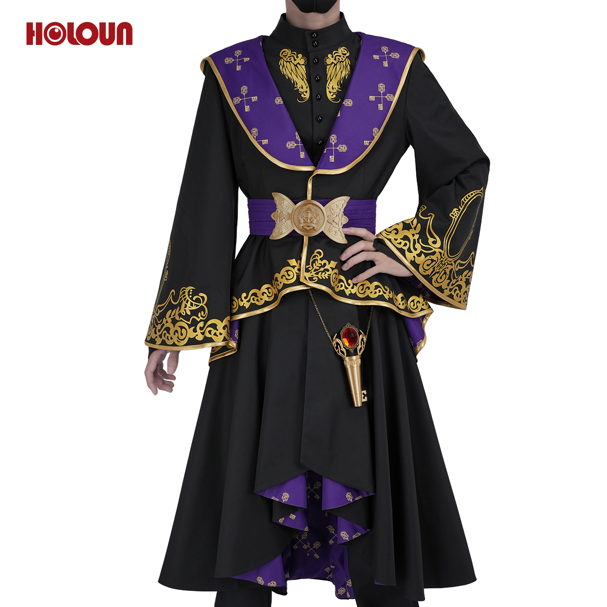 HOLOUN Twisted Game Cosplay Costume Ceremonial Robes Heartslabyul Savanaclaw Octavinelle Scarabia Pomefiore ‌Ignihyde Diasomnia