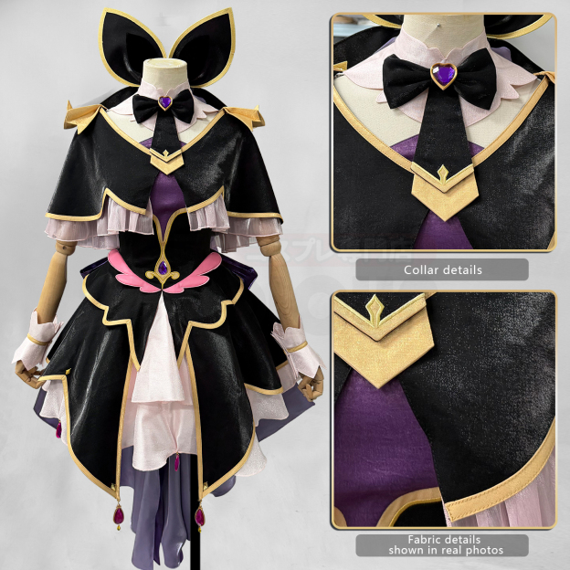 Pre-sale HOLOUN Luluka Moria Cure Arcana Shadow Cosplay Costume Anime Embroidery Skirt Convention Halloween Christmas Party Outfit