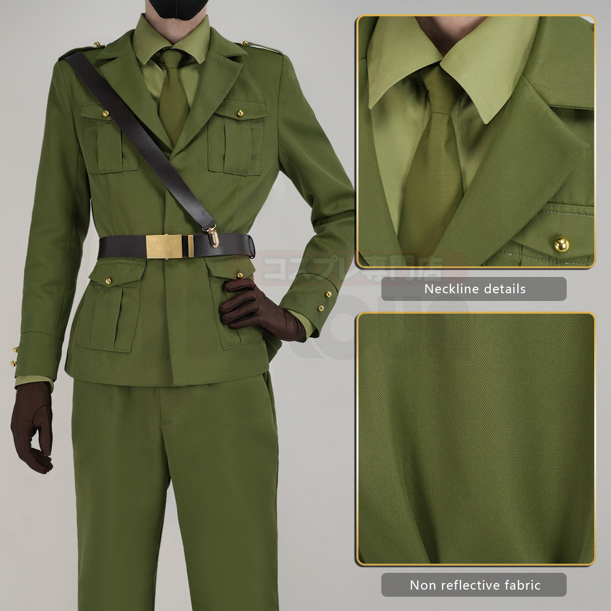HOLOUN Axis Powers Anime Arthur Kirkland Cosplay Costume Uniform Jacket Pants Shirt Cos Convention Halloween Christmas