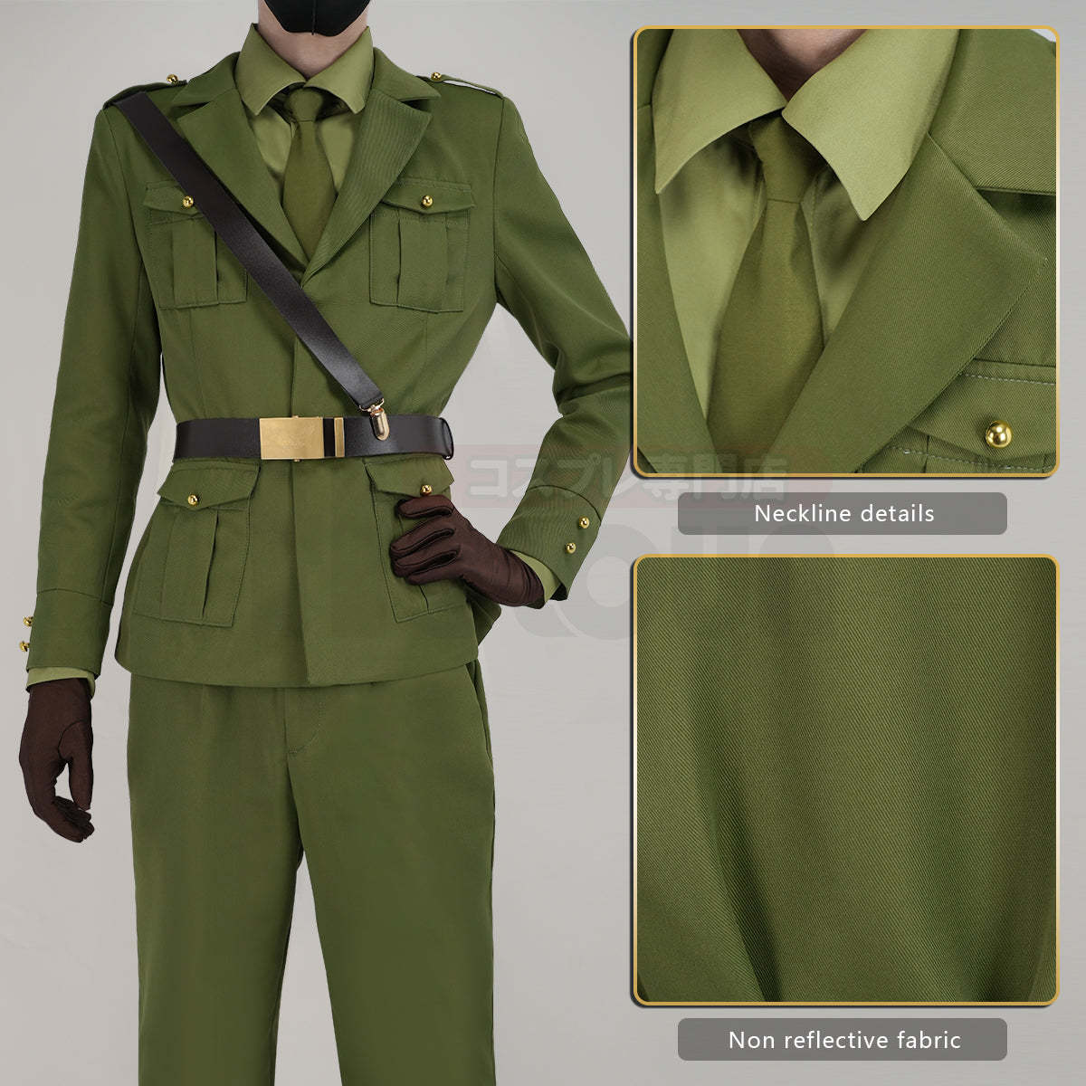HOLOUN Axis Powers Anime Arthur Kirkland Cosplay Costume Uniform Jacket Pants Shirt Cos Convention Halloween Christmas