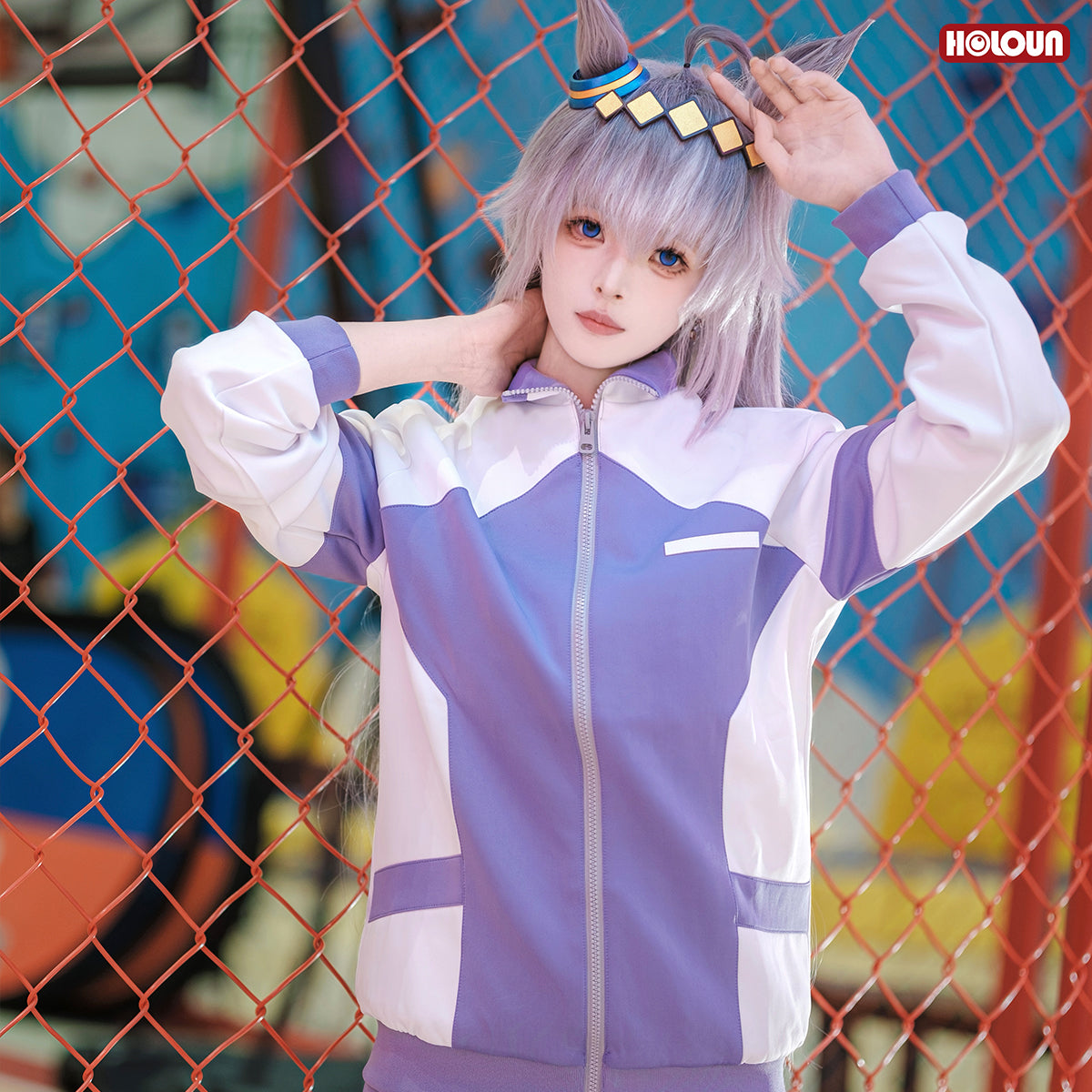 HOLOUN  Derby Game Oguri Cap Cosplay Costume Tracksuit Pants Cos Convention Daily Wear Gift