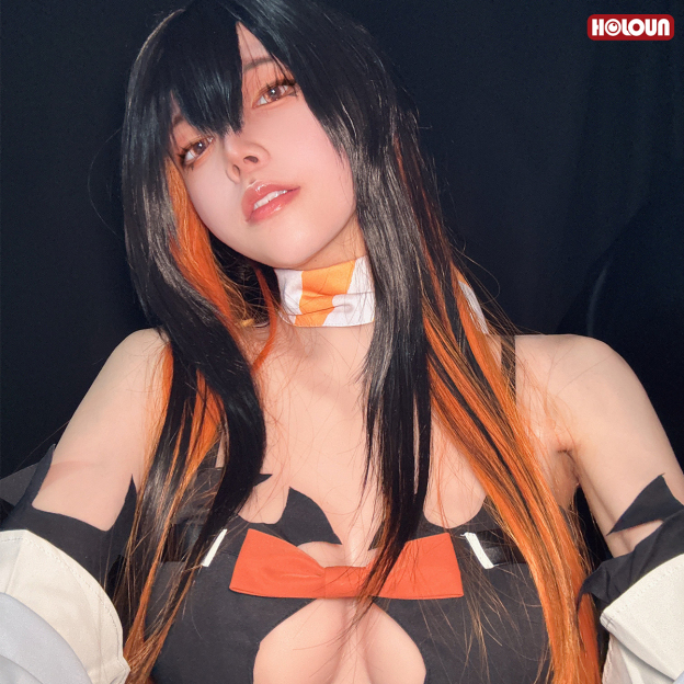 HOLOUN Gachiakuta Anime Amo Cosplay Costume Wig Boot Covers Dress Scarf Shorts Sleeves Convention Halloween Christmas Gift