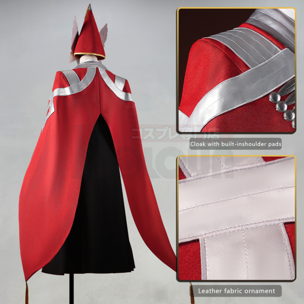 Pre-sale HOLOUN HOLOUN Easthies Knights Moralis Cosplay Costume Witch Hat Atelier Anime Convention Halloween Christmas Party Cloak Top Hat
