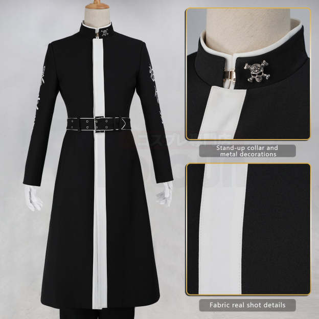 HOLOUN Tokyo Anime Rindo Ran Haitani Cosplay Costume Upgraded Embroidered Coat Pants Gloves Belt Convention Halloween Christmas Party