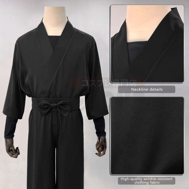 HOLOUN Nintama Rantaro Anime Ninja costume Adult Version 5 Colors Black Purple Green Blue Light Green Cos Convention Halloween