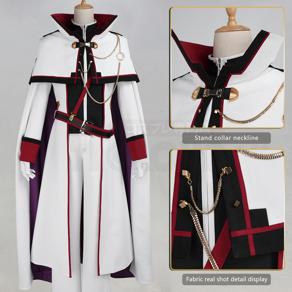 Pre-sale HOLOUN Julius Juukulius Cosplay Costume Zero Anime Convention Halloween Christmas Party Cloak Coat Pants Gloves Belt