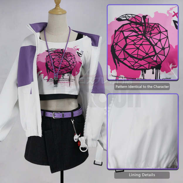 HOLOUN Identity V Game Tracy Reznik Cosplay Costume Coat Shorts Hat Belt T-shirt Cos Convention Necklace Daily Wear