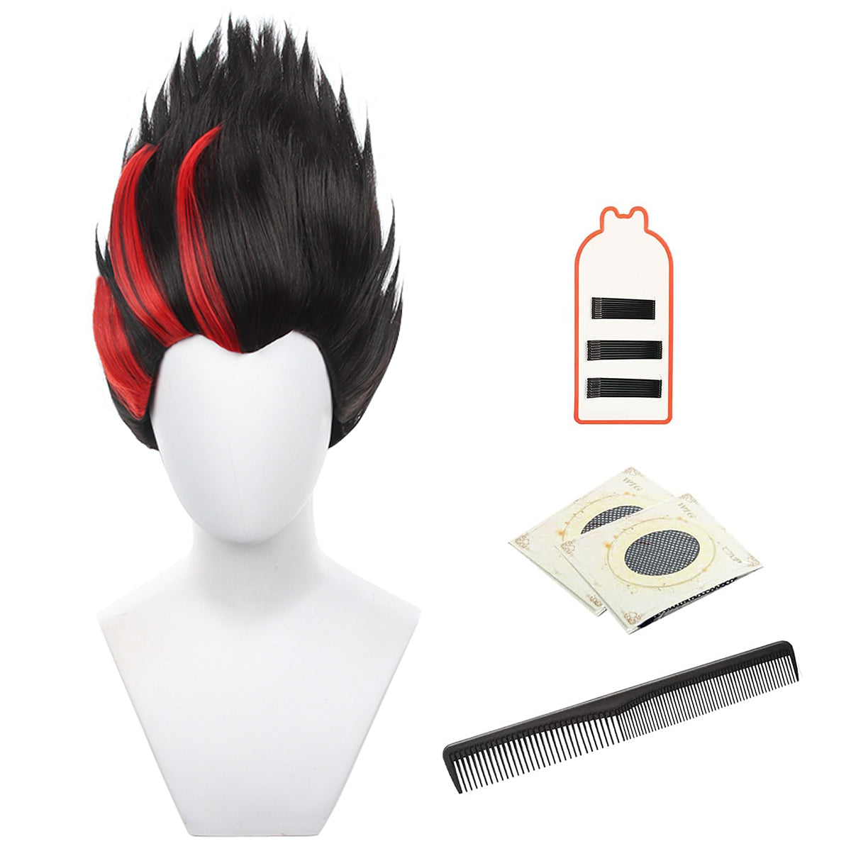 HOLOUN Anime Exhibition Guards Series Barou Cosplay Costume Uniform Hat Belt Wig Rose Net Synthetic Fiber Halloween Christmas Gift