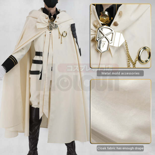HOLOUN Seraph Of The End Anime Mikaela Hyakuya Cosplay Costume Cloak Jacket Pants Shirt Halloween Christmas Convention