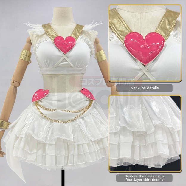 HOLOUN Stocking Panty Anime Panty Anarchy Cosplay Costume Wig Top Skirt  Cos Convention Daily Wear Halloween