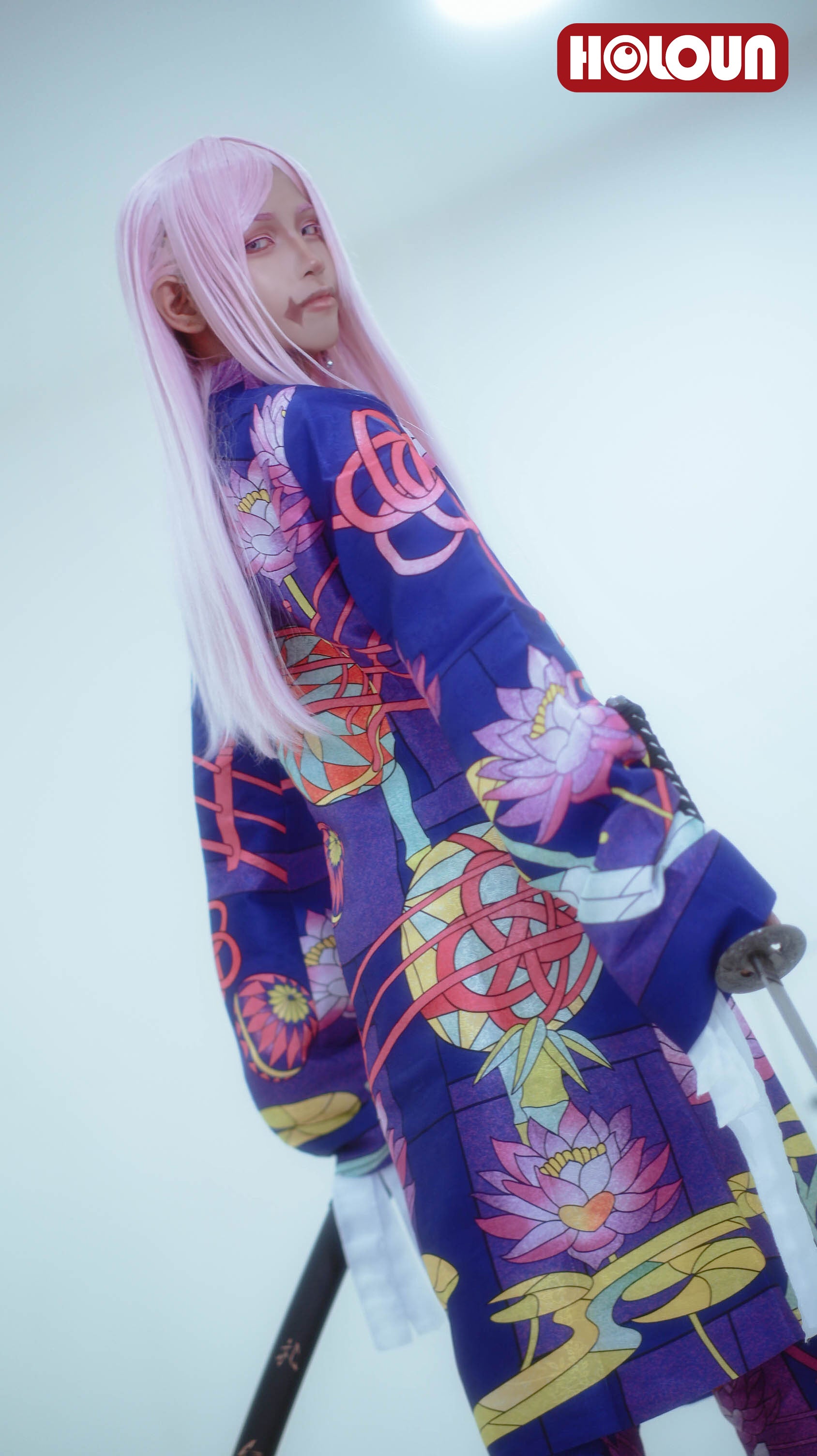 HOLOUN Tokyo Anime Haruchiyo Sanzu Cosplay Costume New Experience Exhibition Cover Jacket