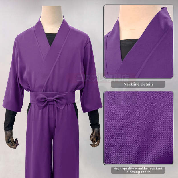 HOLOUN Nintama Rantaro Anime Ninja costume Adult Version 5 Colors Black Purple Green Blue Light Green Cos Convention Halloween