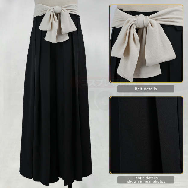HOLOUN Anime Kendo Hakama Cosplay Costume Convention Halloween Christmas Pants Belt
