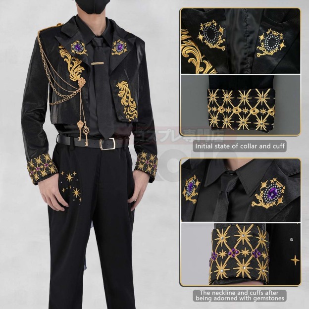 HOLOUN Twisted Game ‌Pomefiore Cosplay Costume 5th Anniversary Halloween Christmas Convention