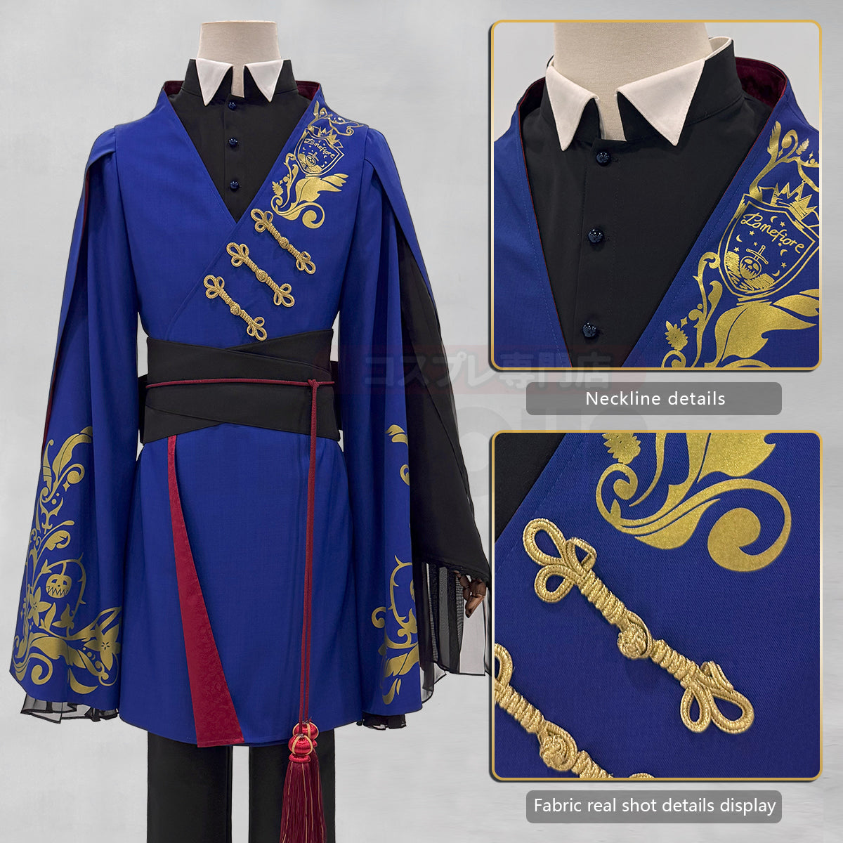 HOLOUN Twisted Game Pomefiore Cosplay Costume Short Coat Shirt Pants Convention Halloween Christmas Gift