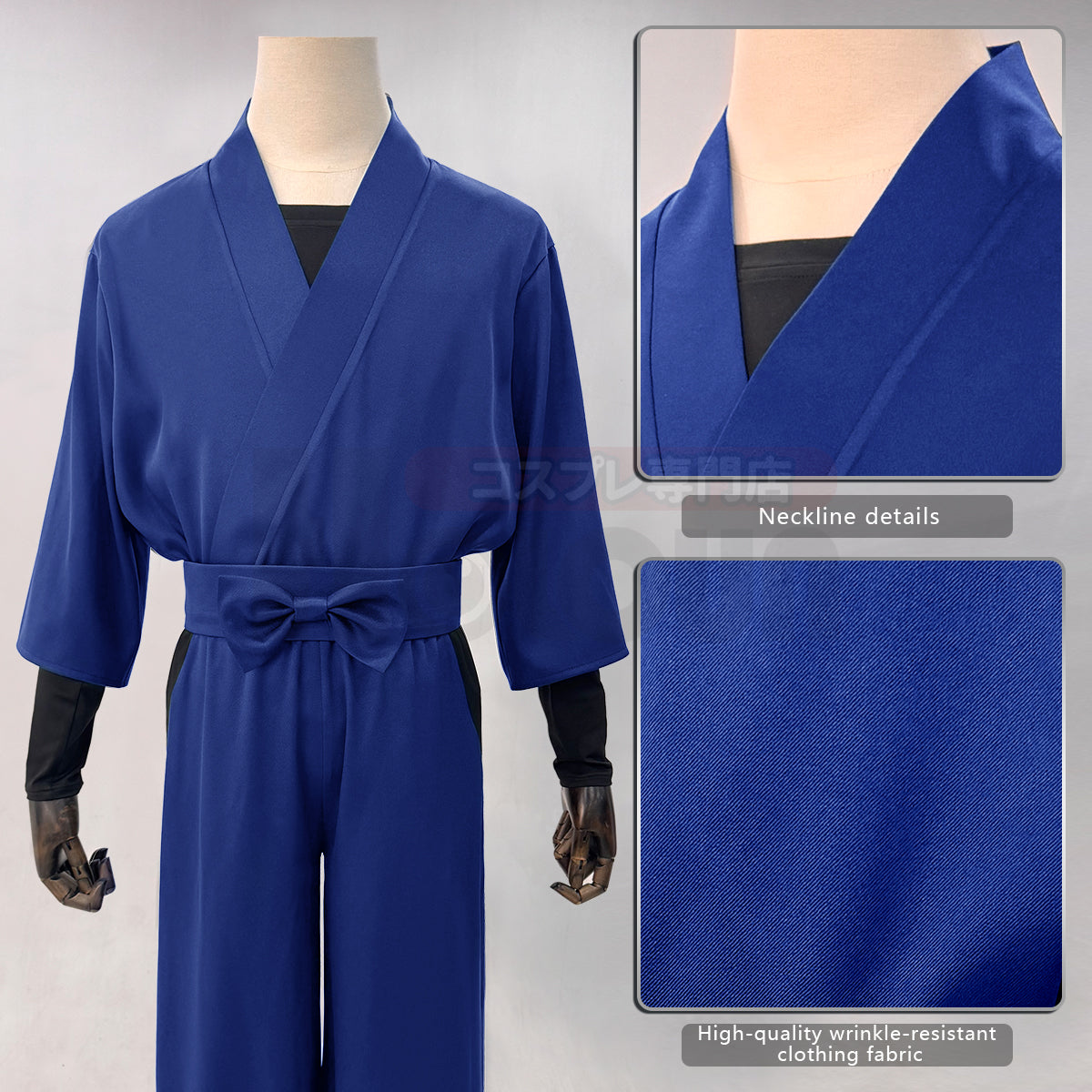 HOLOUN Nintama Rantaro Anime Ninja costume Adult Version 5 Colors Black Purple Green Blue Light Green Cos Convention Halloween