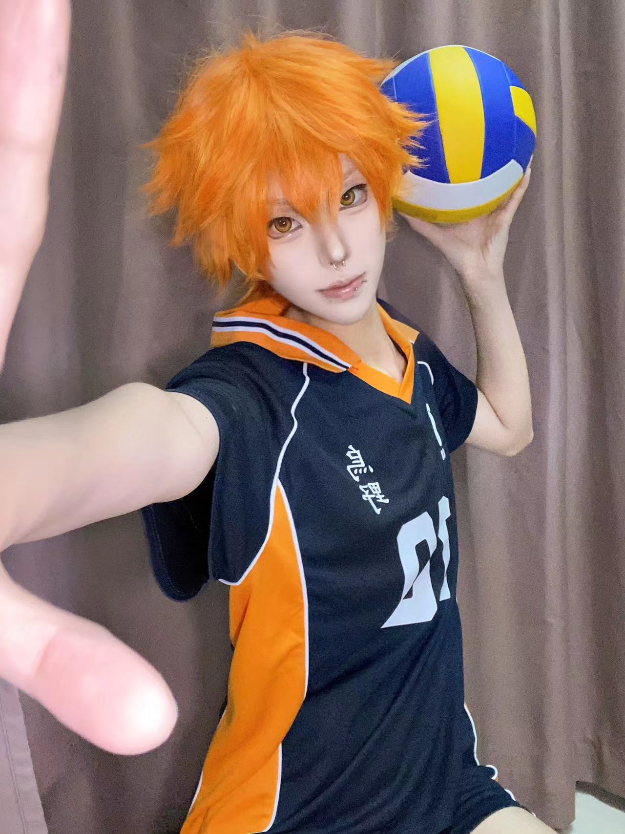 HOLOUN Haiky Anime Hinata Shouyou NO.10 Cosplay Costume KARASUNO High School Uniform Jerseys Volleyball Club