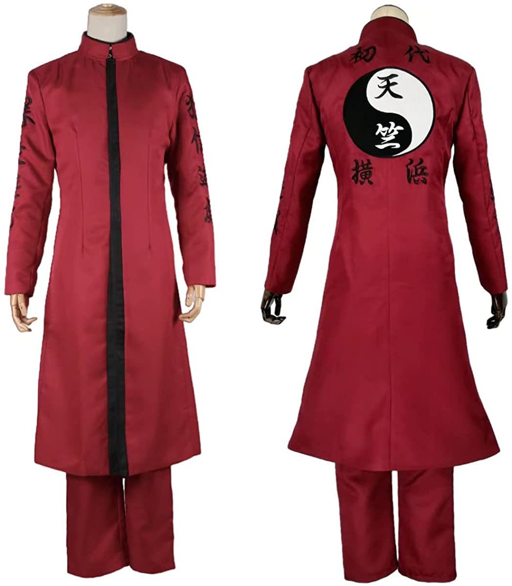 HOLOUN Tokyo Anime Cosplay Costume Izana Kurokawa President of Tenjiku Embroidery Style 3PCS Sets Jacket Dress Up Halloween New