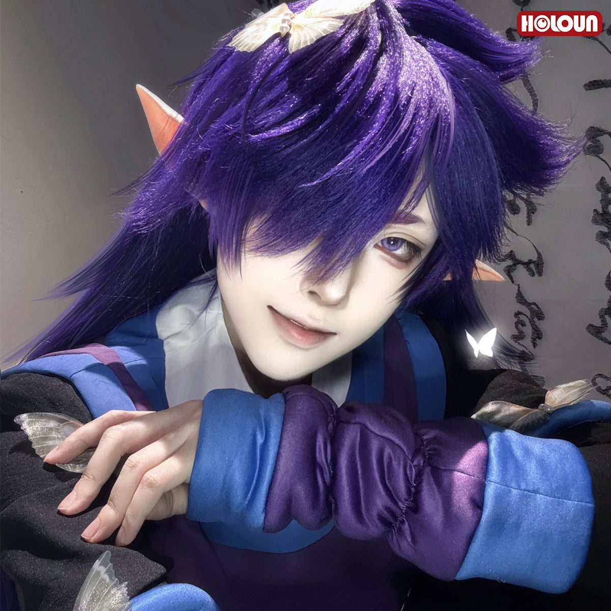 HOLOUN Xiao Hei Anime Fengxi Cosplay Costume Top T-shirt Pants Animation Convention Halloween Christmas