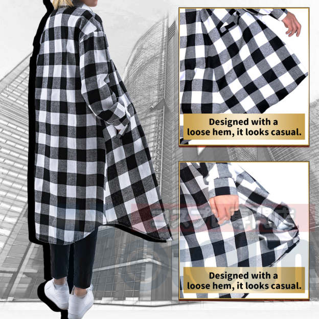 HOLOUN Tokyo Manji Gang Manjiro Sano Mikey Cosplay Anime Costume Long Sleeve Plaid Shirts New Blouses Jacket Coat Casual Wear