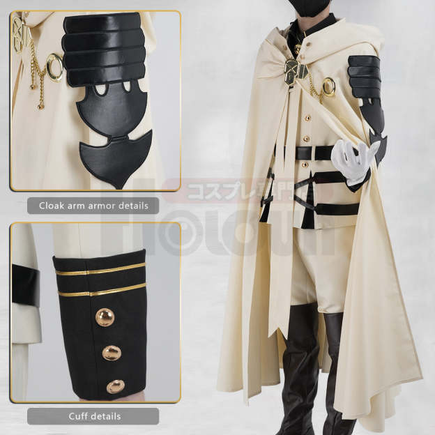 HOLOUN Seraph Of The End Anime Mikaela Hyakuya Cosplay Costume Cloak Jacket Pants Shirt Halloween Christmas Convention
