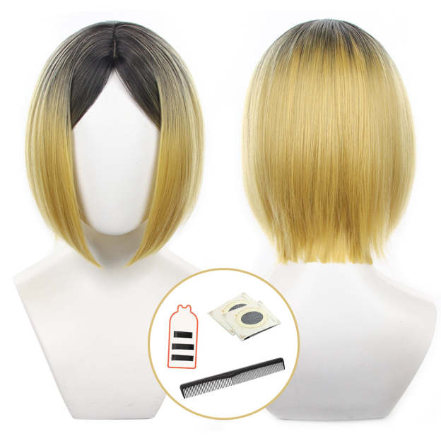 HOLOUN Haiky Anime Kozumekenma NO.5 Cosplay Costume Jersey Wig Nekoma High School Uniform Volleyball Club