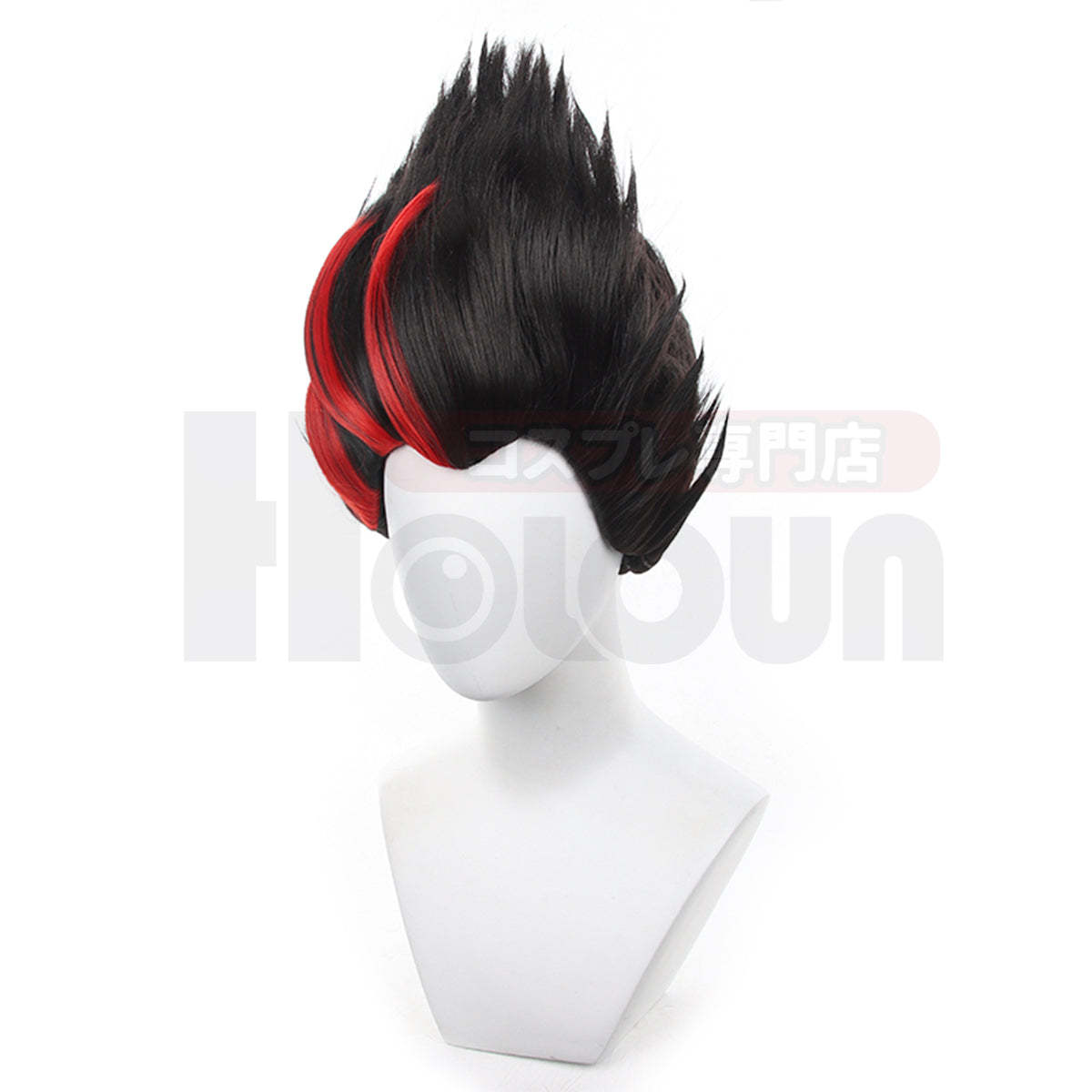 HOLOUN Anime Exhibition Guards Series Barou Cosplay Costume Uniform Hat Belt Wig Rose Net Synthetic Fiber Halloween Christmas Gift