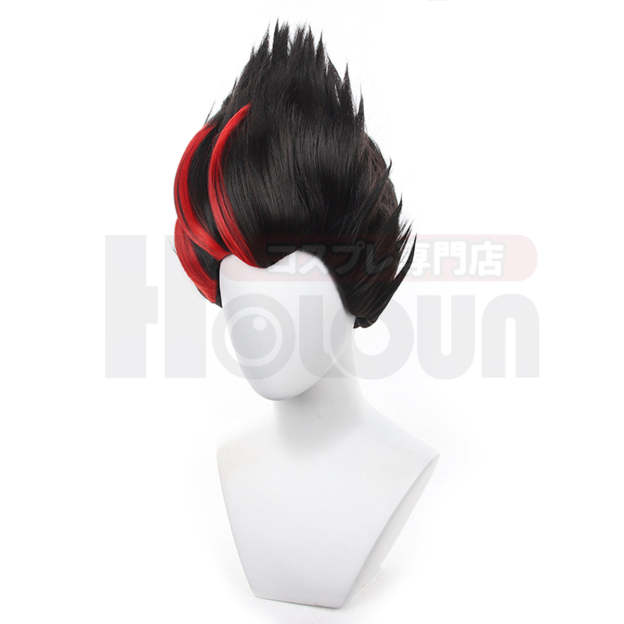 HOLOUN Anime Exhibition Guards Series Barou Cosplay Costume Uniform Hat Belt Wig Rose Net Synthetic Fiber Halloween Christmas Gift