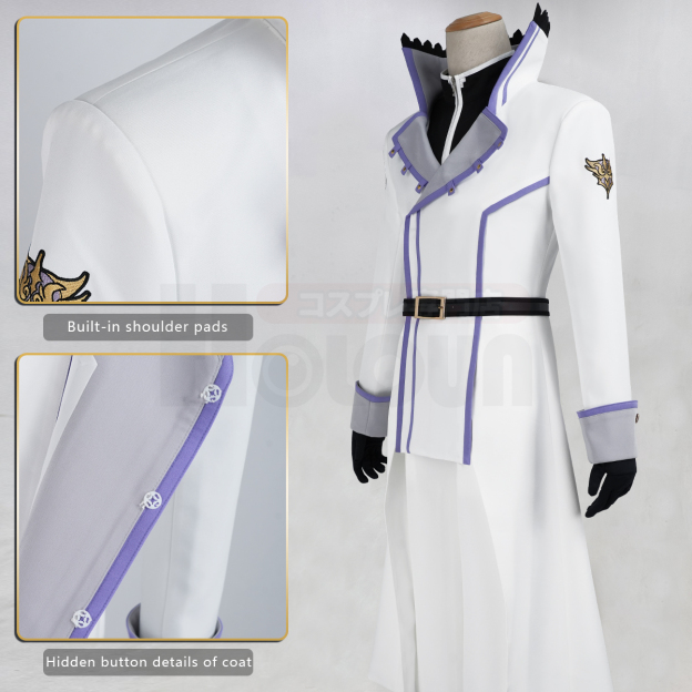 Pre-sale HOLOUN Reinhard van Astrea Sword Saint Cosplay Costume Zero Anime Embroidery Coat Convention Halloween Christmas Party