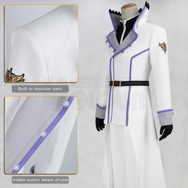 Pre-sale HOLOUN Reinhard van Astrea Sword Saint Cosplay Costume Zero Anime Embroidery Coat Convention Halloween Christmas Party