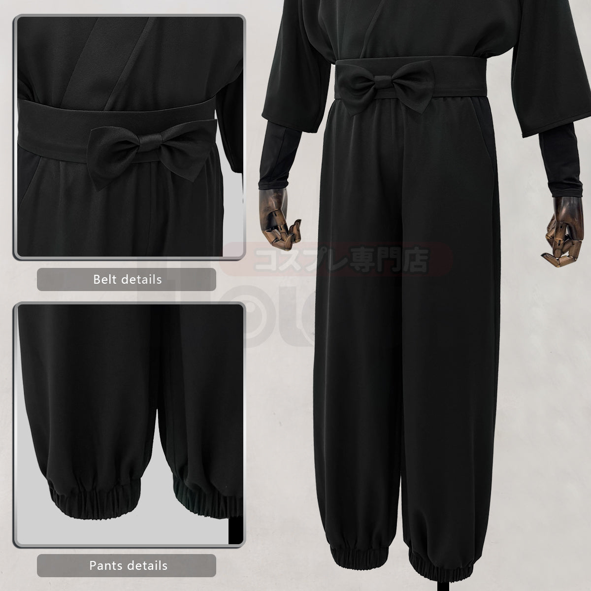 HOLOUN Nintama Rantaro Anime Ninja costume Adult Version 5 Colors Black Purple Green Blue Light Green Cos Convention Halloween