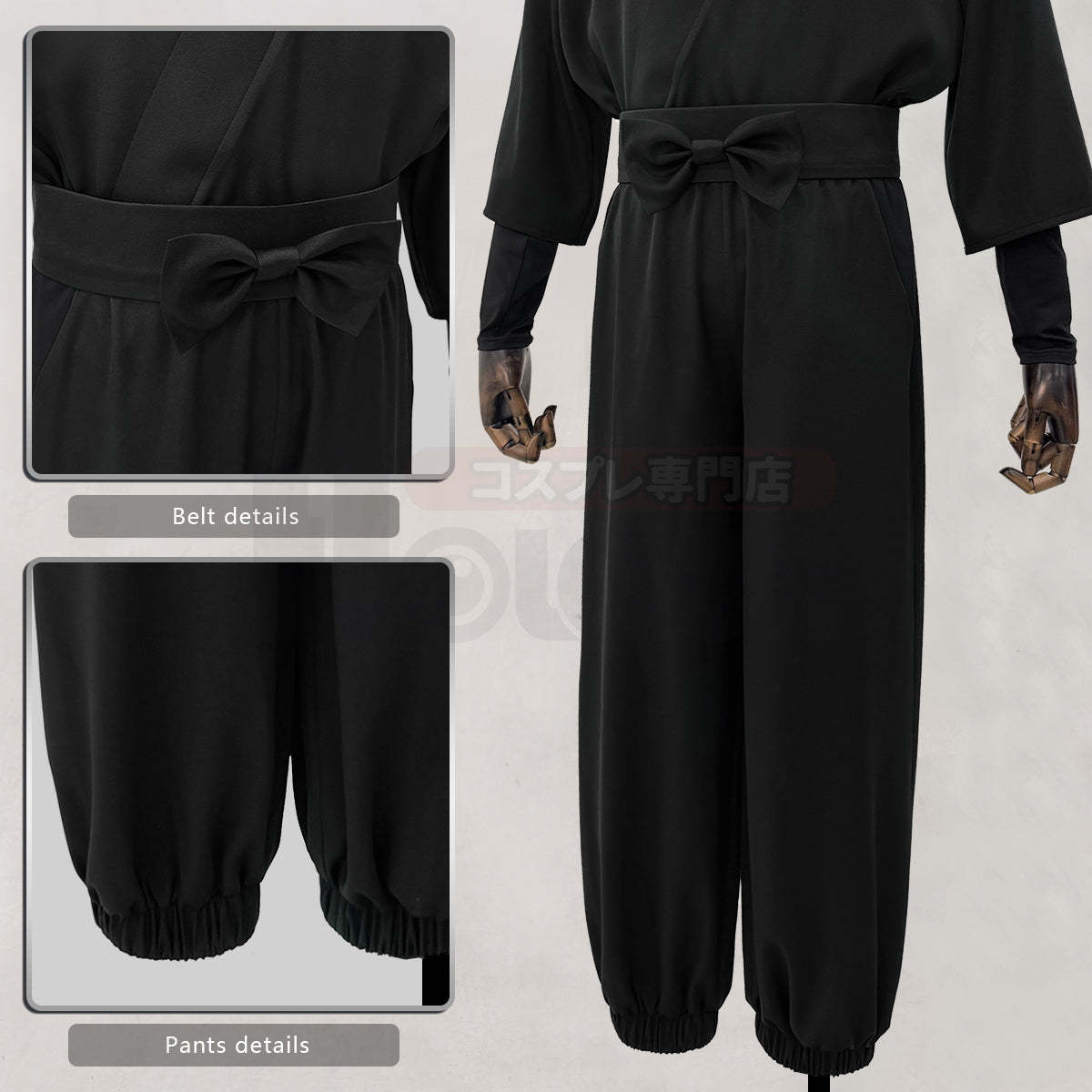 HOLOUN Nintama Rantaro Anime Ninja costume Adult Version 5 Colors Black Purple Green Blue Light Green Cos Convention Halloween