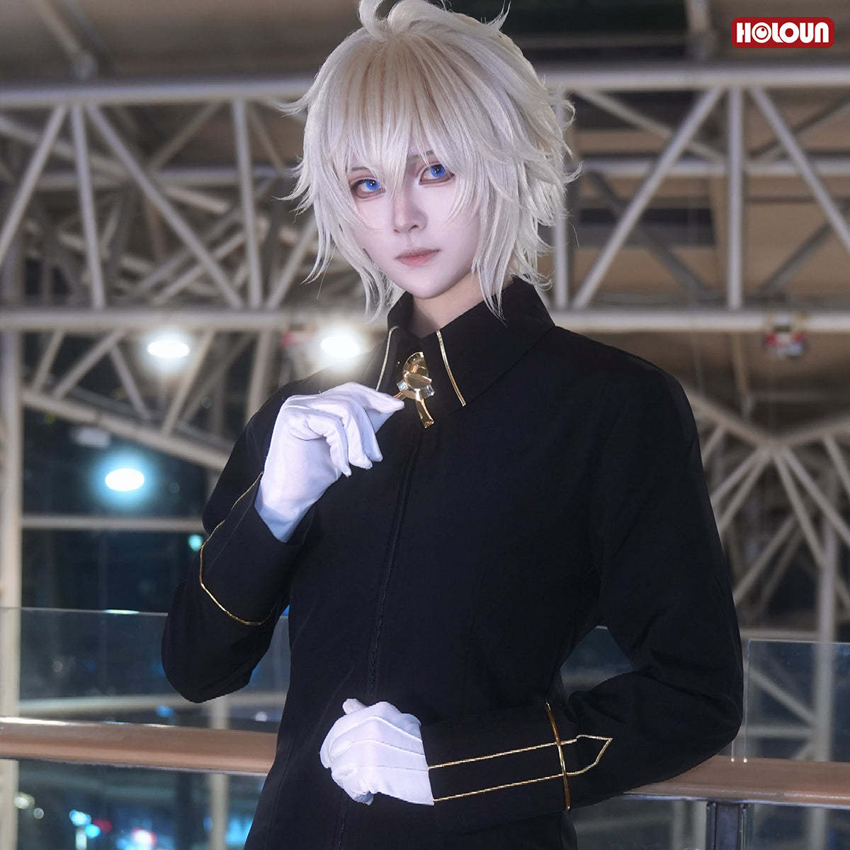 HOLOUN Seraph Of The End Anime Mikaela Hyakuya Cosplay Costume Cloak Jacket Pants Shirt Halloween Christmas Convention