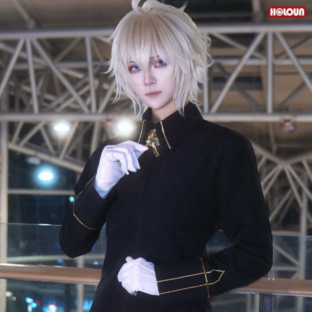 HOLOUN Seraph Of The End Anime Mikaela Hyakuya Cosplay Costume Cloak Jacket Pants Shirt Halloween Christmas Convention