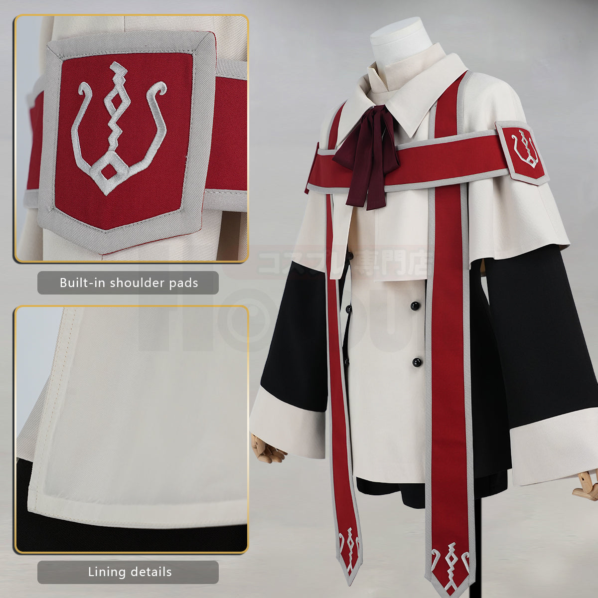 HOLOUN Anime Ciel Phantomhive Cosplay Costume Choir Uniform Dress Shawl Hat Convention Halloween Christmas