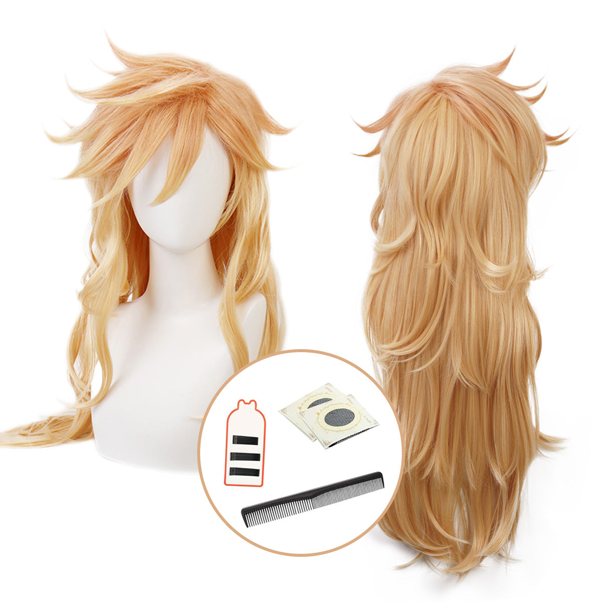 HOLOUN Anime Douma Cosplay Costume Wig Hat Cloak Top Pants Belt Gloves Halloween Christmas Animation Convention Unisex
