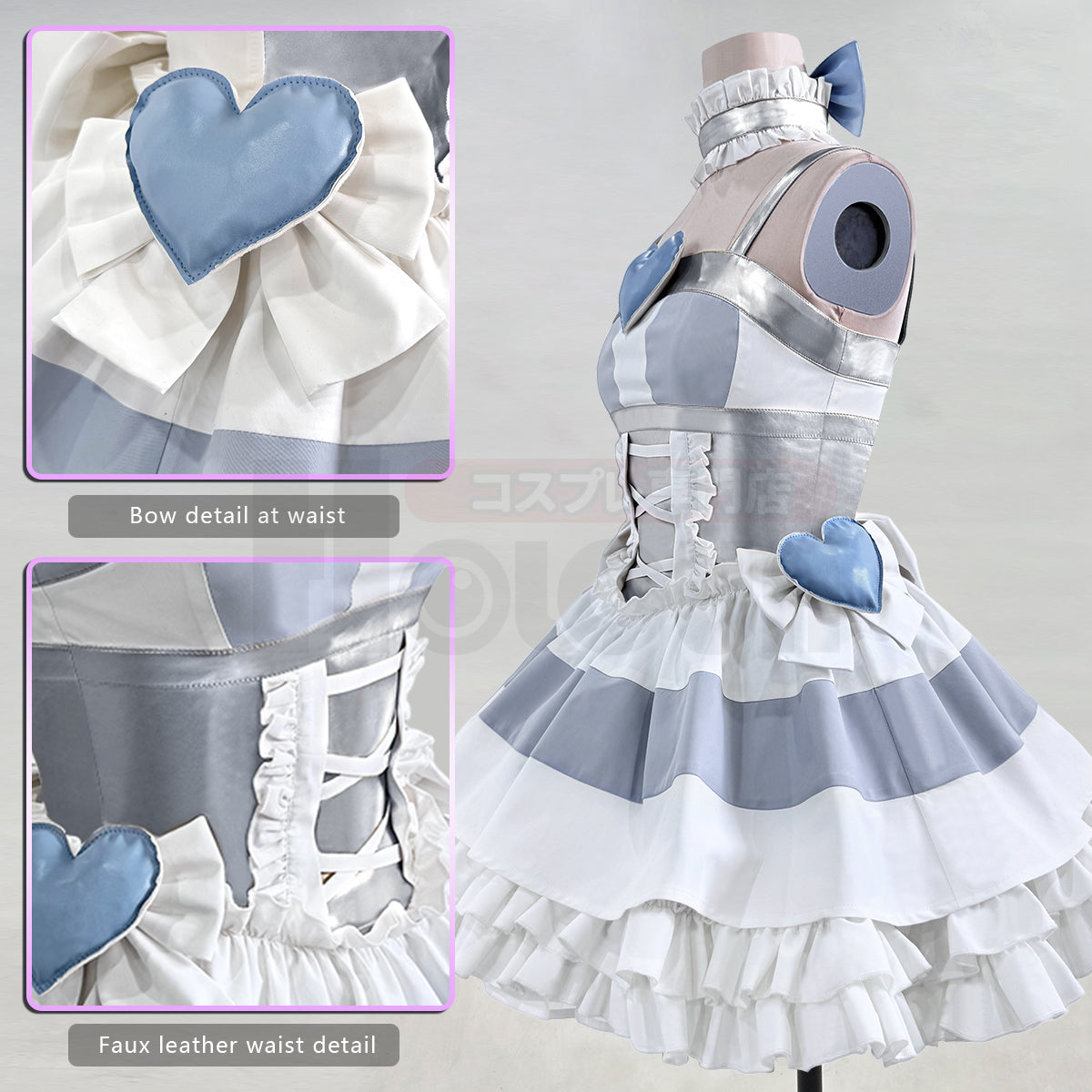 HOLOUN Stocking Panty Anime Stocking Anarchy Cosplay Costume Dress Cos Convention