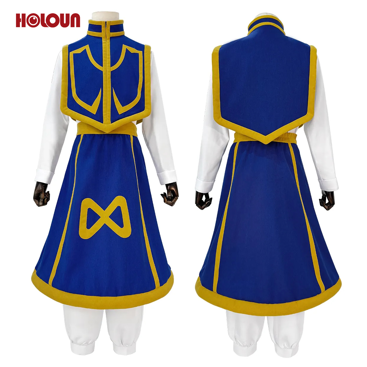 HOLOUN Hunter Anime Kurapika Cosplay Costume Cos Convention Halloween Christmas Gift