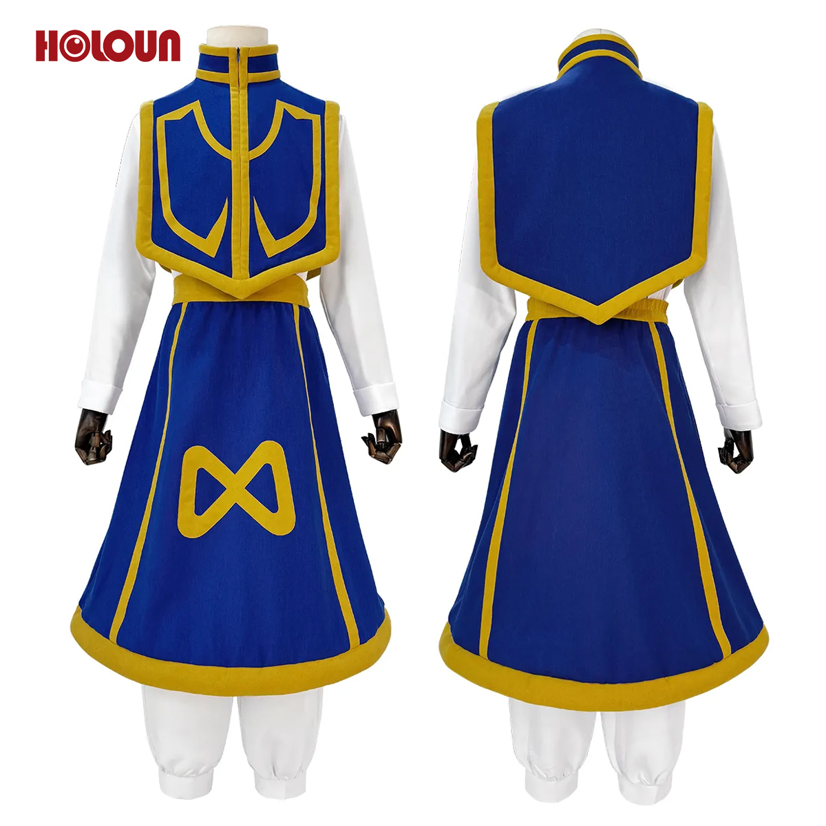 HOLOUN Hunter Anime Kurapika Cosplay Costume Cos Convention Halloween Christmas Gift