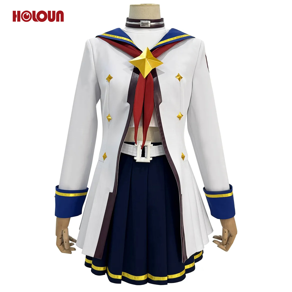 HOLOUN Derby Game Oguri Cap Cosplay Costume Halloween Convention Christmas Coat Skirt Top Belt