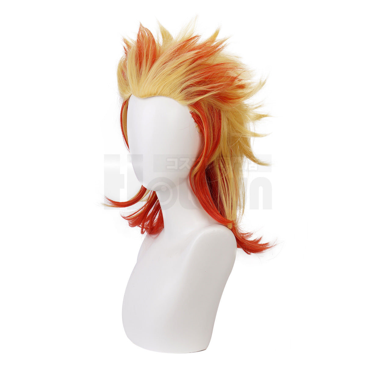 HOLOUN Anime Rengoku Kyoujurou Cosplay Costume Wig Haori Embroidery Top Elastic Pants Belt Convention Halloween Christmas