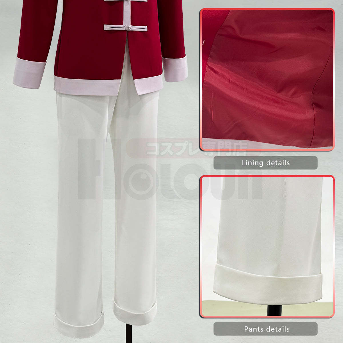 HOLOUN Hunter Anime Kurapika Cosplay Costume China Costume Top Pants Cos Convention Gift Daily Wear