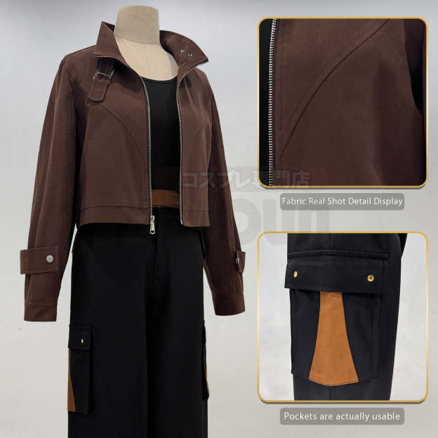 HOLOUN Xiao Hei Anime Luye Cosplay Costume Uniform Coffee Jacket Black Pants Animation Convention Halloween Christmas Daily Wear