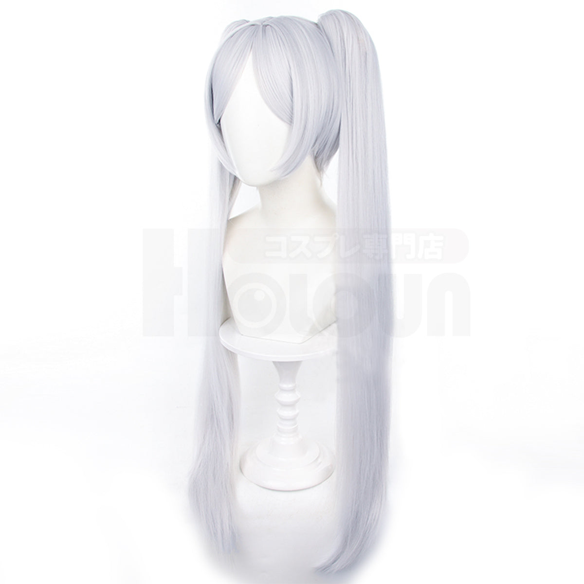 HOLOUN Frieren Beyond Journey's End Anime Frieren Cosplay Costume Shawl Cloak Dress Wig Grey Ponytail Rose Net Halloween Christmas