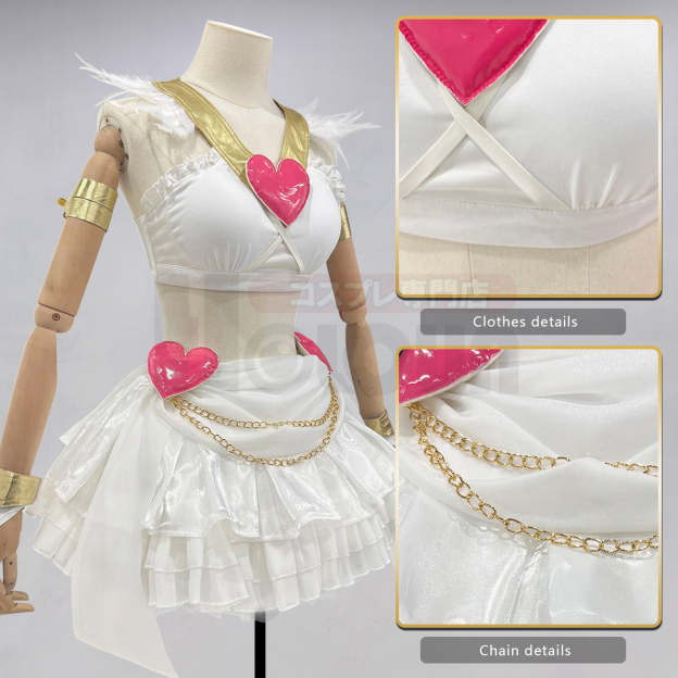 HOLOUN Stocking Panty Anime Panty Anarchy Cosplay Costume Wig Top Skirt  Cos Convention Daily Wear Halloween