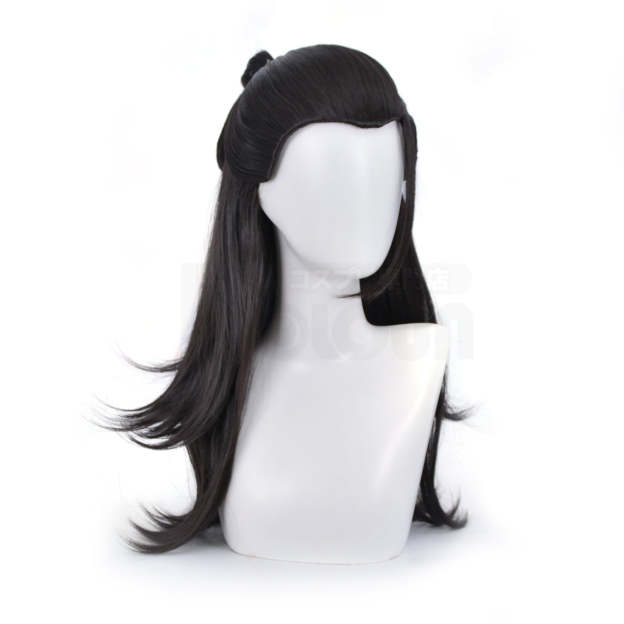 HOLOUN Jujutsu JJK Anime Suguru Geto Cosplay Wig Untied Rose Net Synthetic Fiber Adjustable